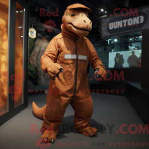 Máscara Rust Iguanodon com...