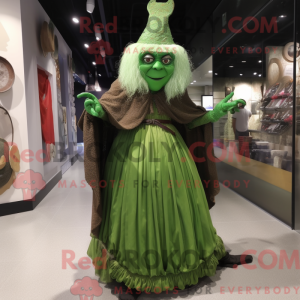 Postava maskota Olive Witch...