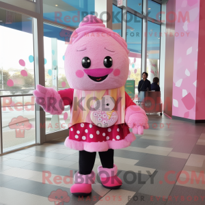 Postava maskota Pink...