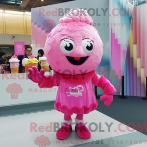 Postava maskota Pink...