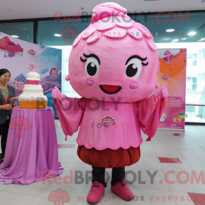Postava maskota Pink...