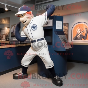 Navy Contortionist mascot...