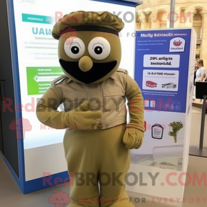 Postava maskota Olive Mummy...