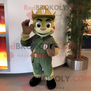 Personaggio mascotte Olive...