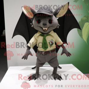 Olive Bat maskot drakt...