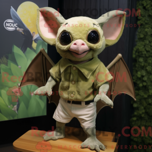 Máscara de Olive Bat com...
