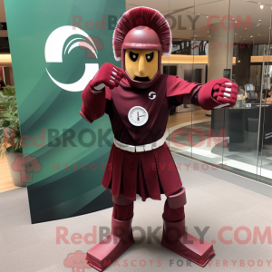 Maroon Spartan Soldier...