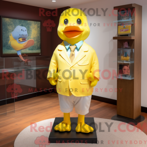 Lemon Yellow Duck maskot...