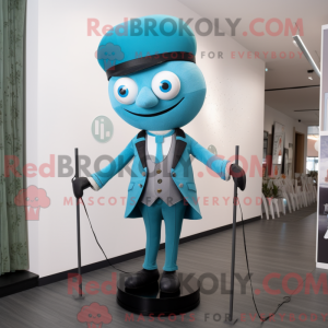 Postava maskota Cyan...