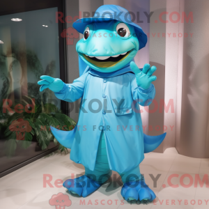 Cyan Lizard...