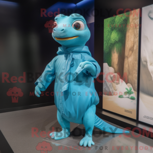 Cyan Lizard...