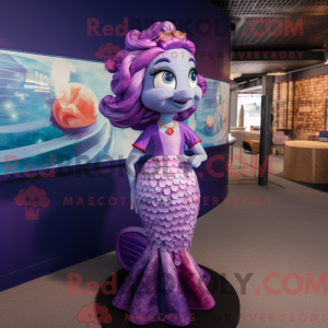 Disfraz de mascota sirena...