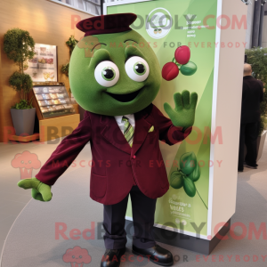 Olive Raspberry maskot...