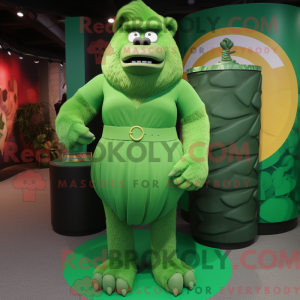 Groene gorilla...