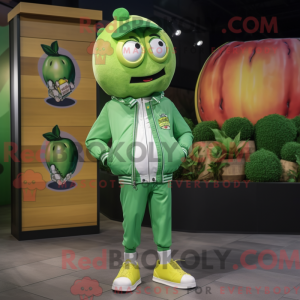 Postava maskota Green Lemon...