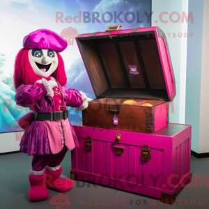 Postava maskota Magenta...