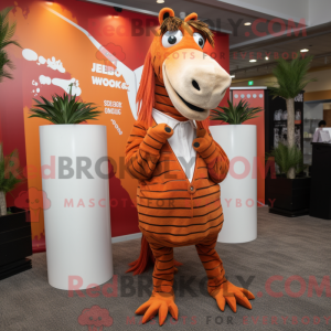Orange Quagga maskot...