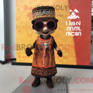 Dronning maskot kostume...