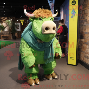 Limegrøn bison...