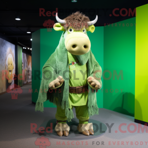 Limegrøn bison...