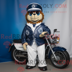 Navy Gyro maskot...