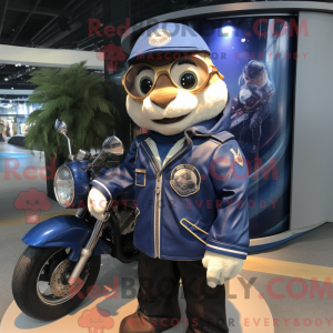 Costume mascotte Gyro bleu...