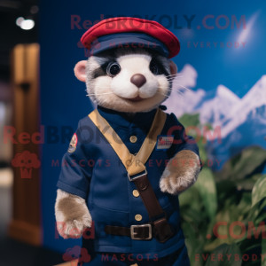 Costume mascotte de furet...