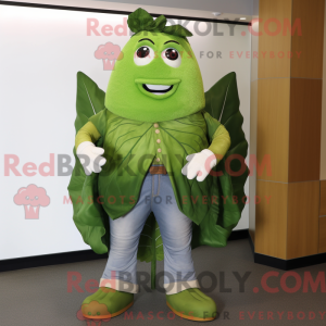 Maskotdraktfigur z liści...
