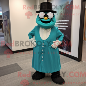 Teal Attorney Maskottchen...