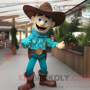 Turkis Cowboy maskot...