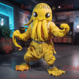 Personaggio mascotte Kraken...
