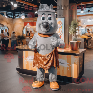 Personnage mascotte de...