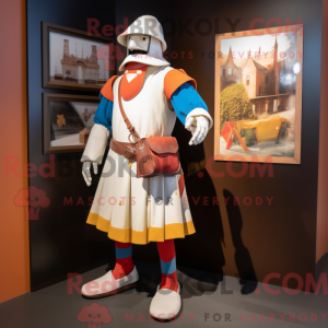 White Swiss Guard mascot...