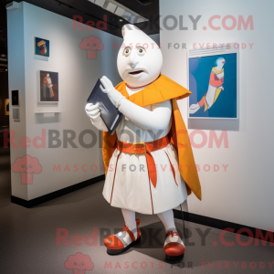 White Swiss Guard mascot...