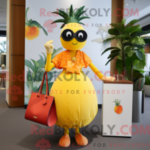 Mango-maskotkostyme kledd...