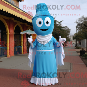 Sky Blue Jambalaya mascot...