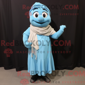 Disfraz de mascota Sky Blue...