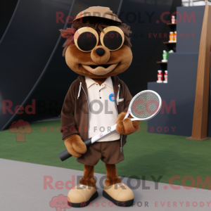 Brun Tennisracket...