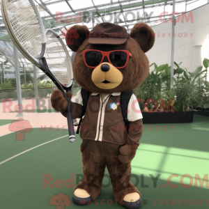 Brun Tennisracket...