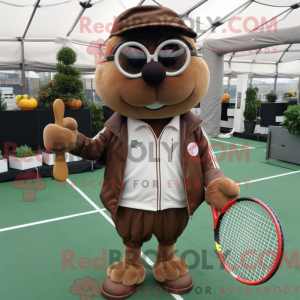 Brun Tennisracket...