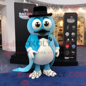 Postava maskota Sky Blue...