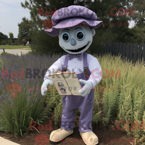 Lavendel kirkegård maskot...
