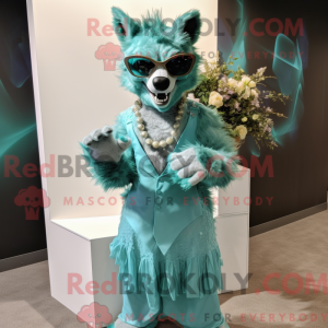 Costume mascotte de Hyène...