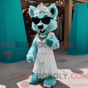 Costume mascotte de Hyène...