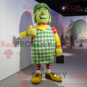 Figura de máscara de guarda...