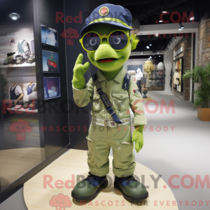 Lime Green Navy Soldier...