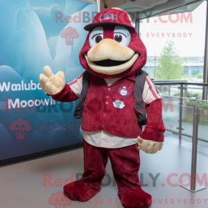 Disfraz de mascota Maroon...