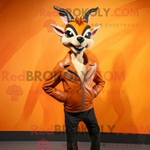Orange Gazelle maskot...