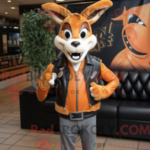 Orange Gazelle maskot...