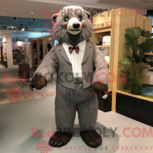 Disfraz de mascota del oso...